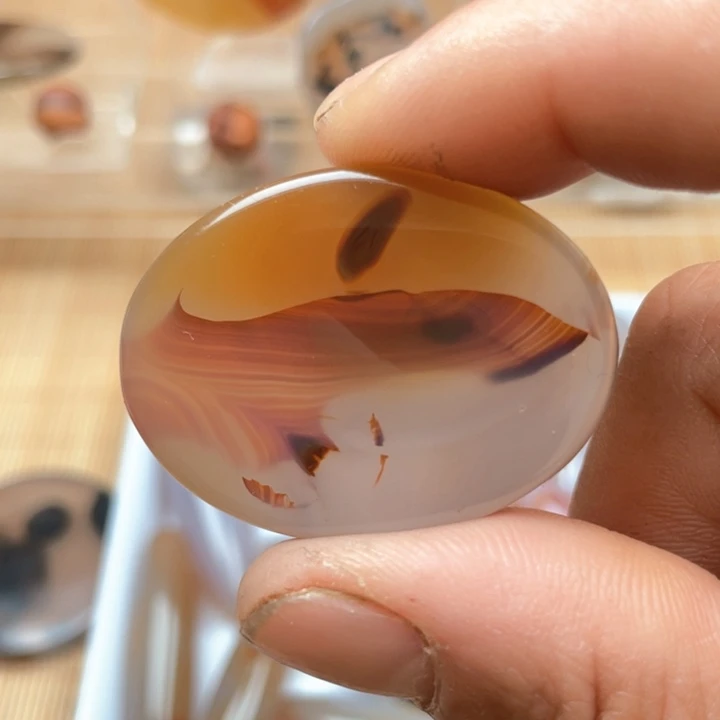 玛瑙/玉髓吊坠未镶嵌