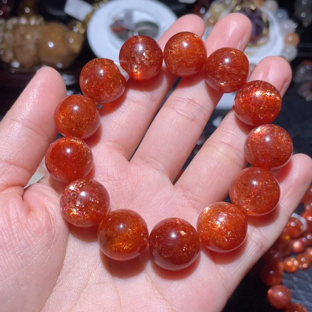 可***！手链未镶嵌水晶15.5mm金太阳手链单圈