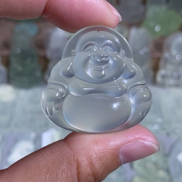 未镶嵌岫玉颈饰吊坠