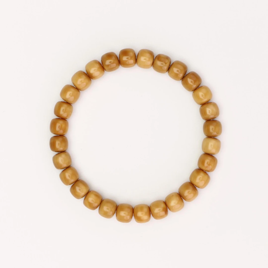 【龙脊菩提】有钥匙孔原生态龙脊菩提手串原色手串