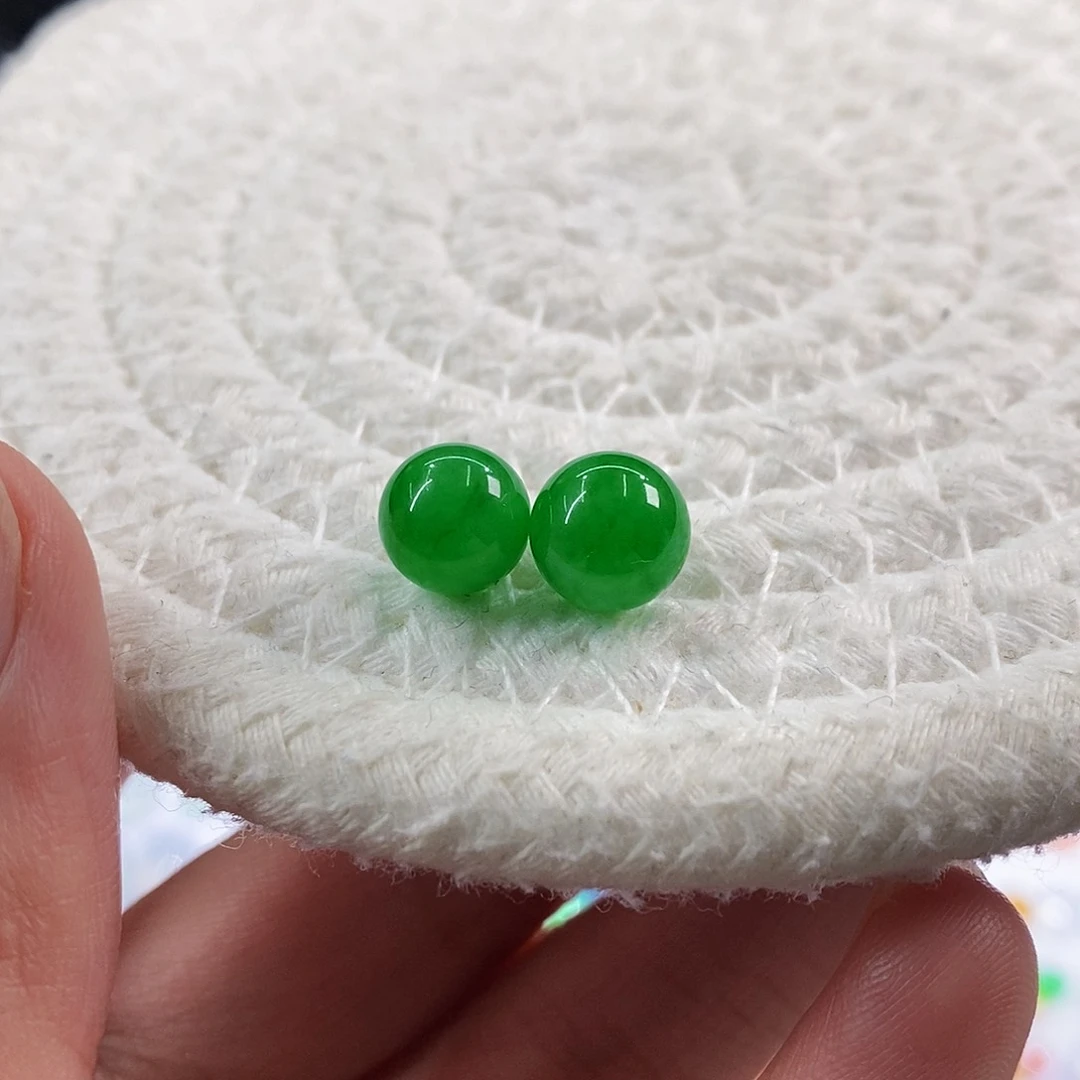 散珠翡翠一对卡8.2