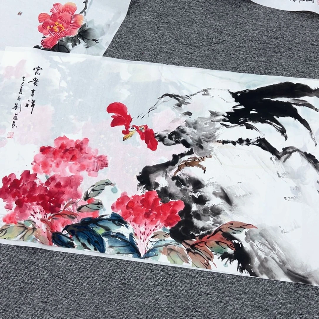 国画国画作品集的艺术品