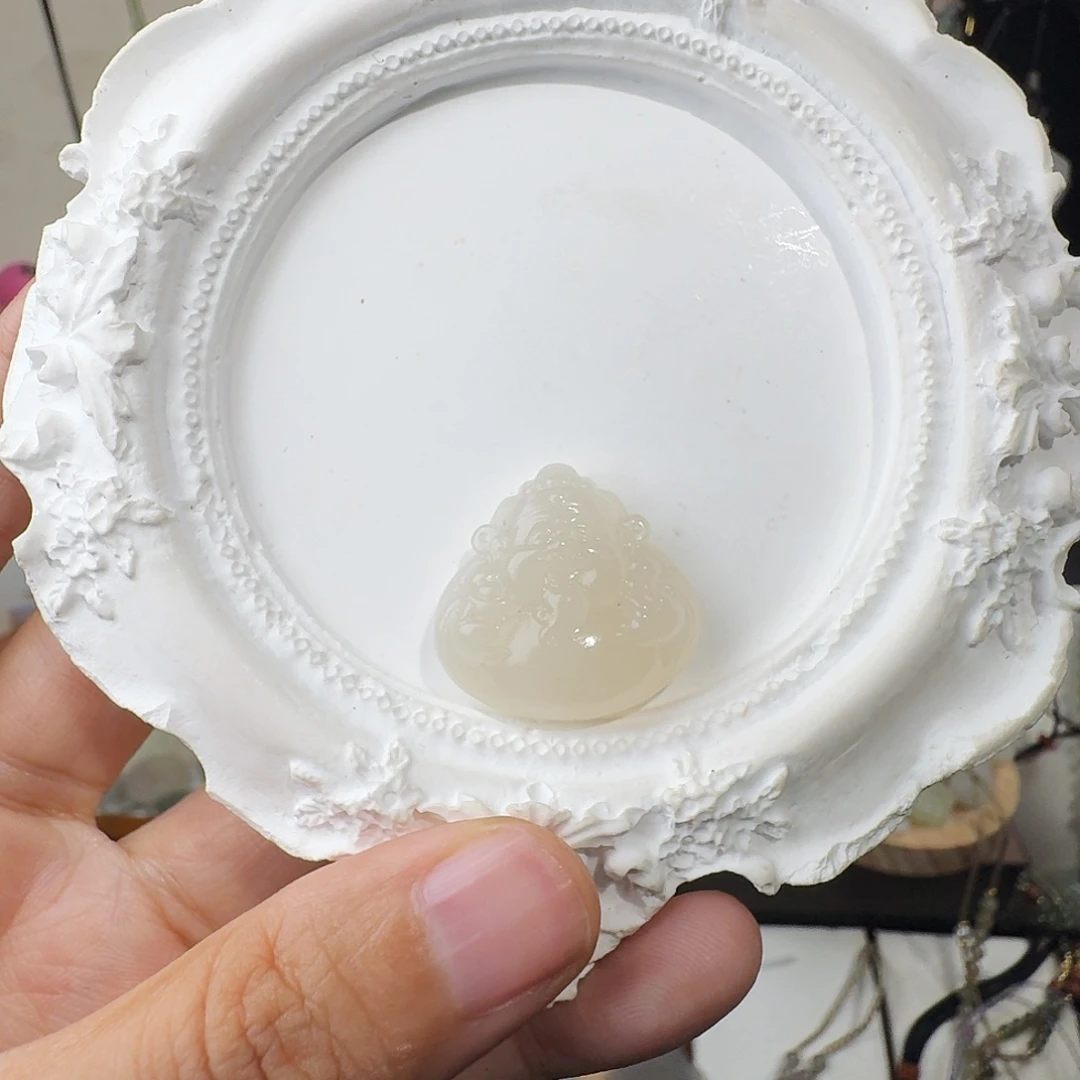 我***丝和田玉未镶嵌颈饰