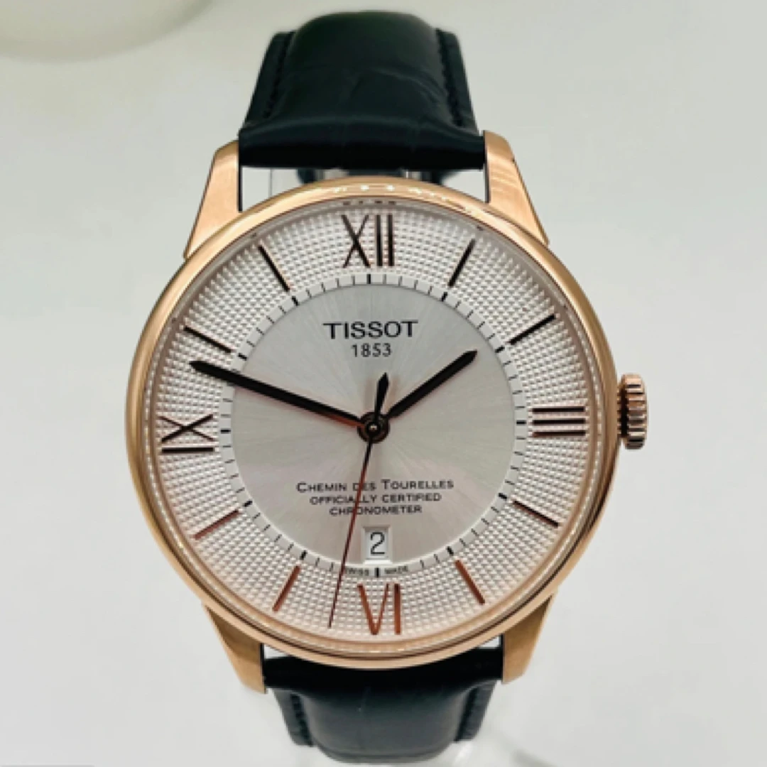 99新 Tissot/天梭 99新杜鲁尔天文台42mm男士全自动腕表