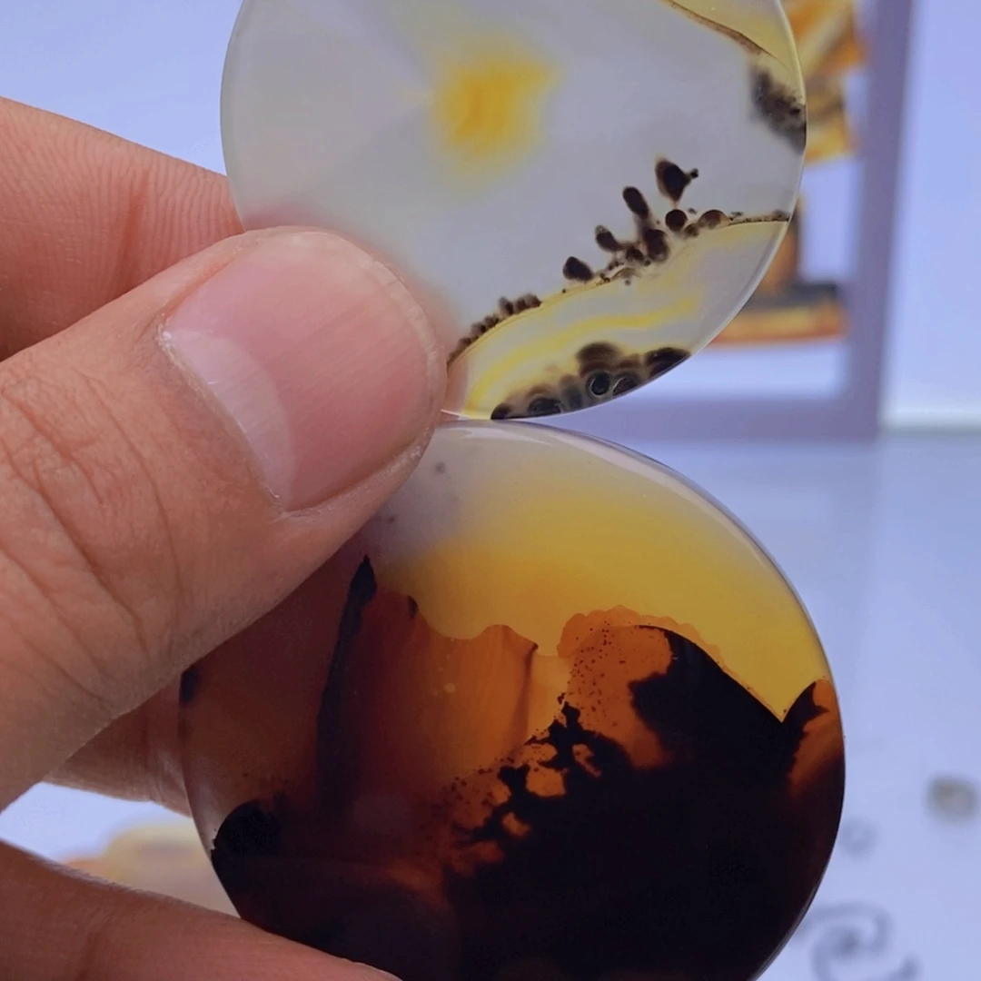 玛瑙/玉髓吊坠(不含链)未镶嵌辣*嘟