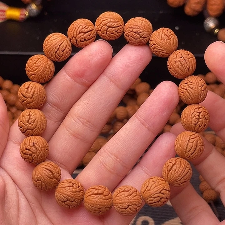 手串桃核绣球手串1.3