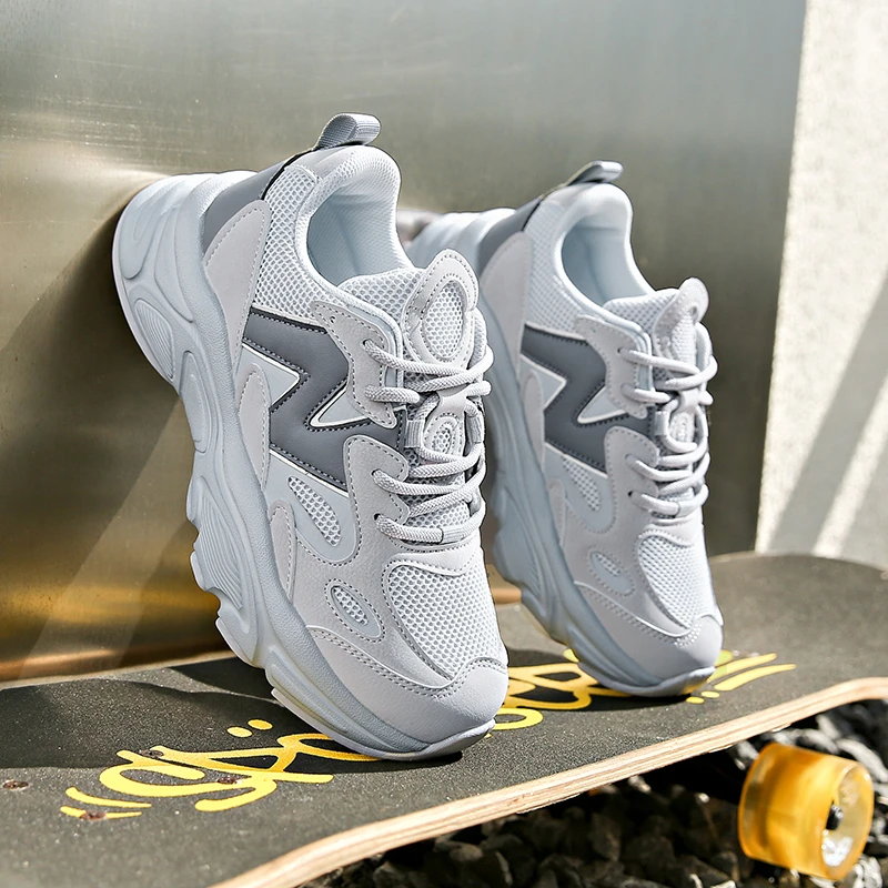 新百伦正品女鞋运动老爹鞋男女跑步鞋子春秋季厚底休闲鞋潮S02-xc