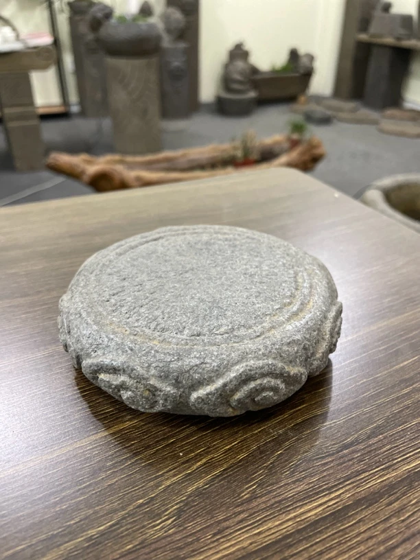 茶桌摆件祥云底座壶承底座直径12厘米