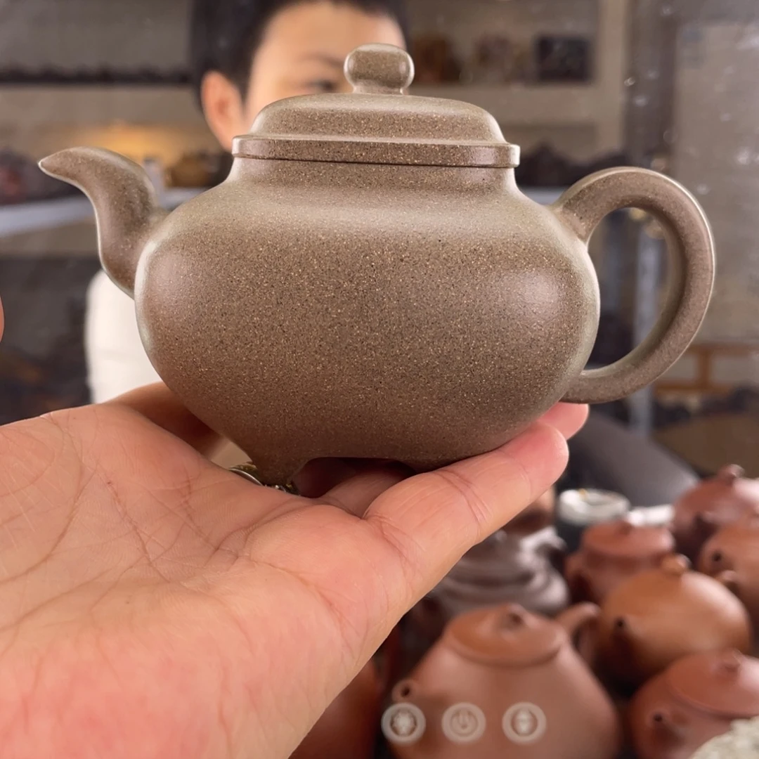 冰***棒茶壶紫砂青段传炉160cc