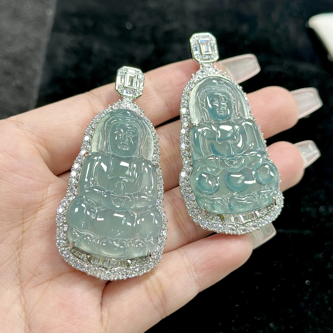 【CH】翡翠观音吊坠（多样性发其一）