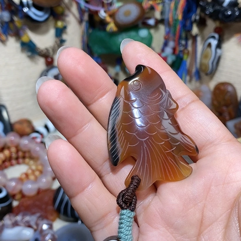 【闪购商品】未镶嵌颈饰玛瑙/玉髓柒*丫