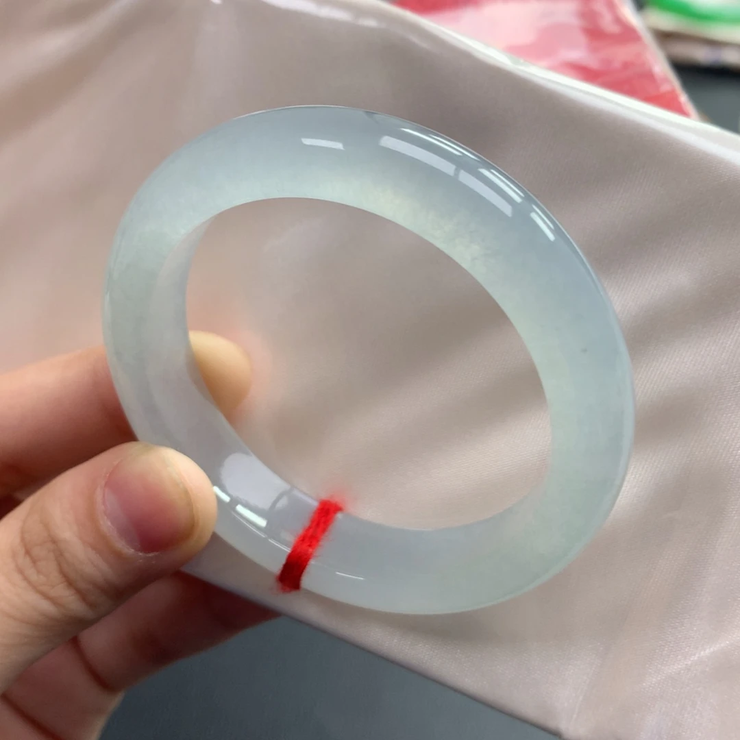 翡翠未镶嵌手镯7号