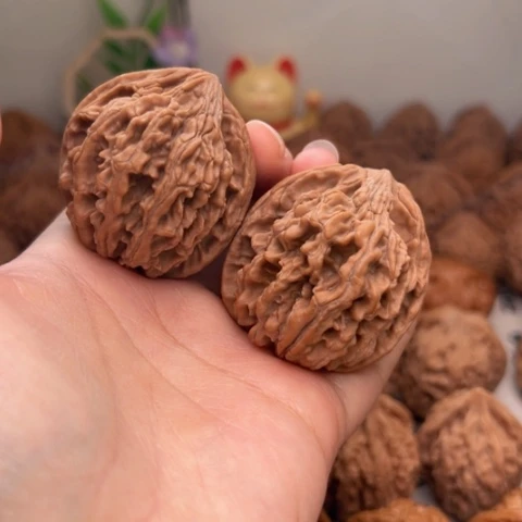 吊坠文玩核桃野生无名练手对