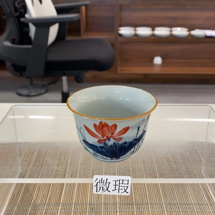 釉下老陶泥手工绘制