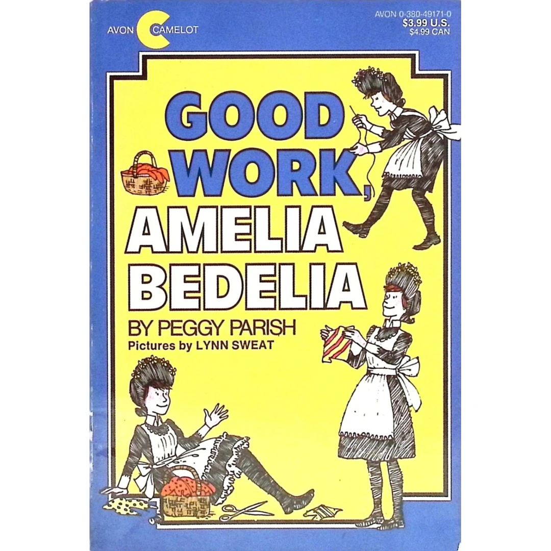 英语原版书阿米莉娅·贝蒂利亚系列幽默绘本GoodWork适合小学生