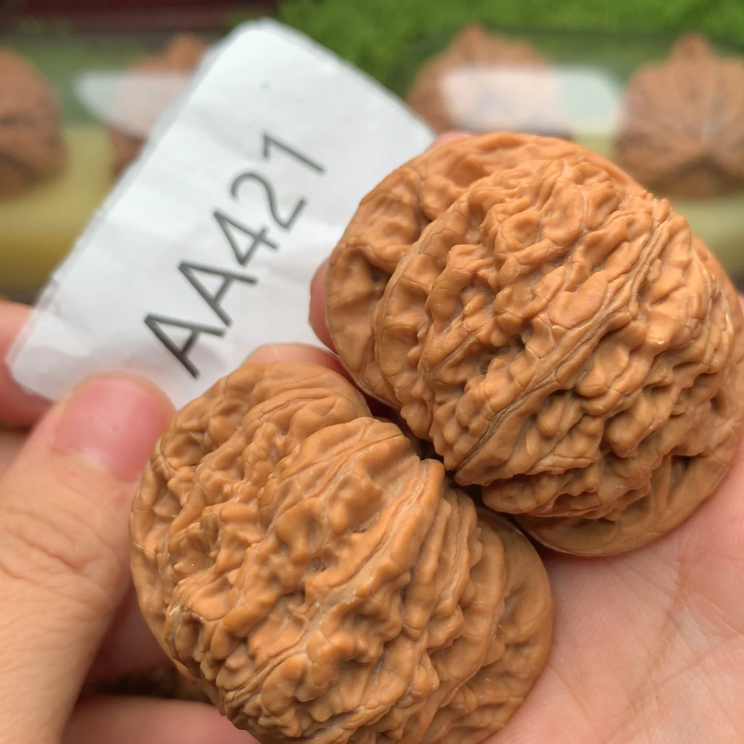 文玩核桃把件46四座楼