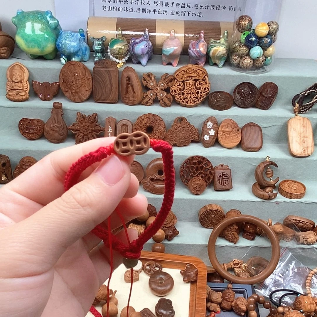 檀香木无事牌我****6福利价