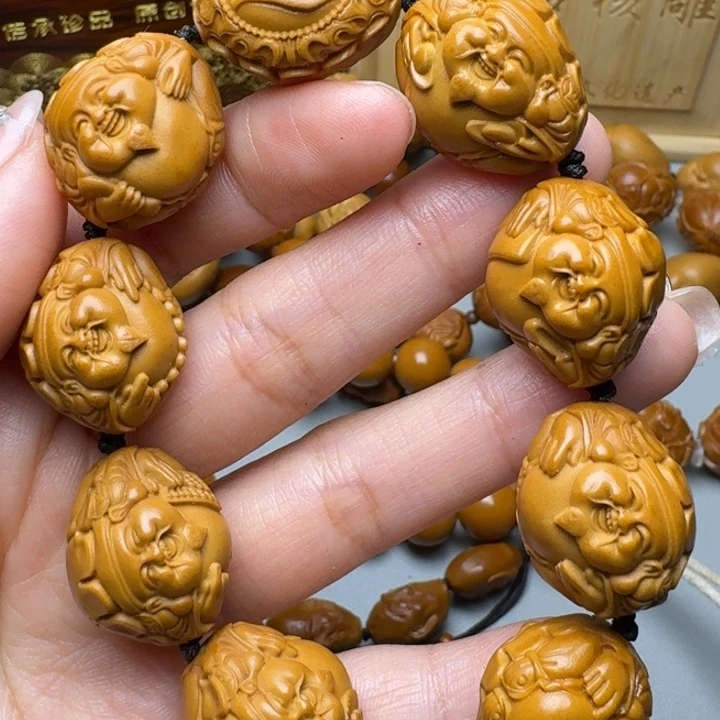 橄榄核手串/手链荷叶横财
