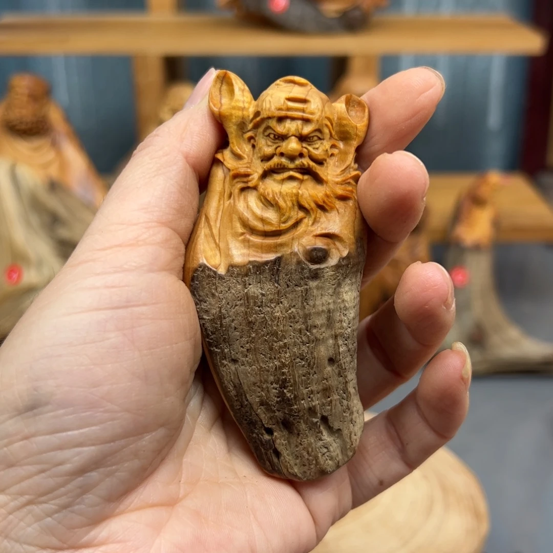 柏木崖柏木摆件手把件，87