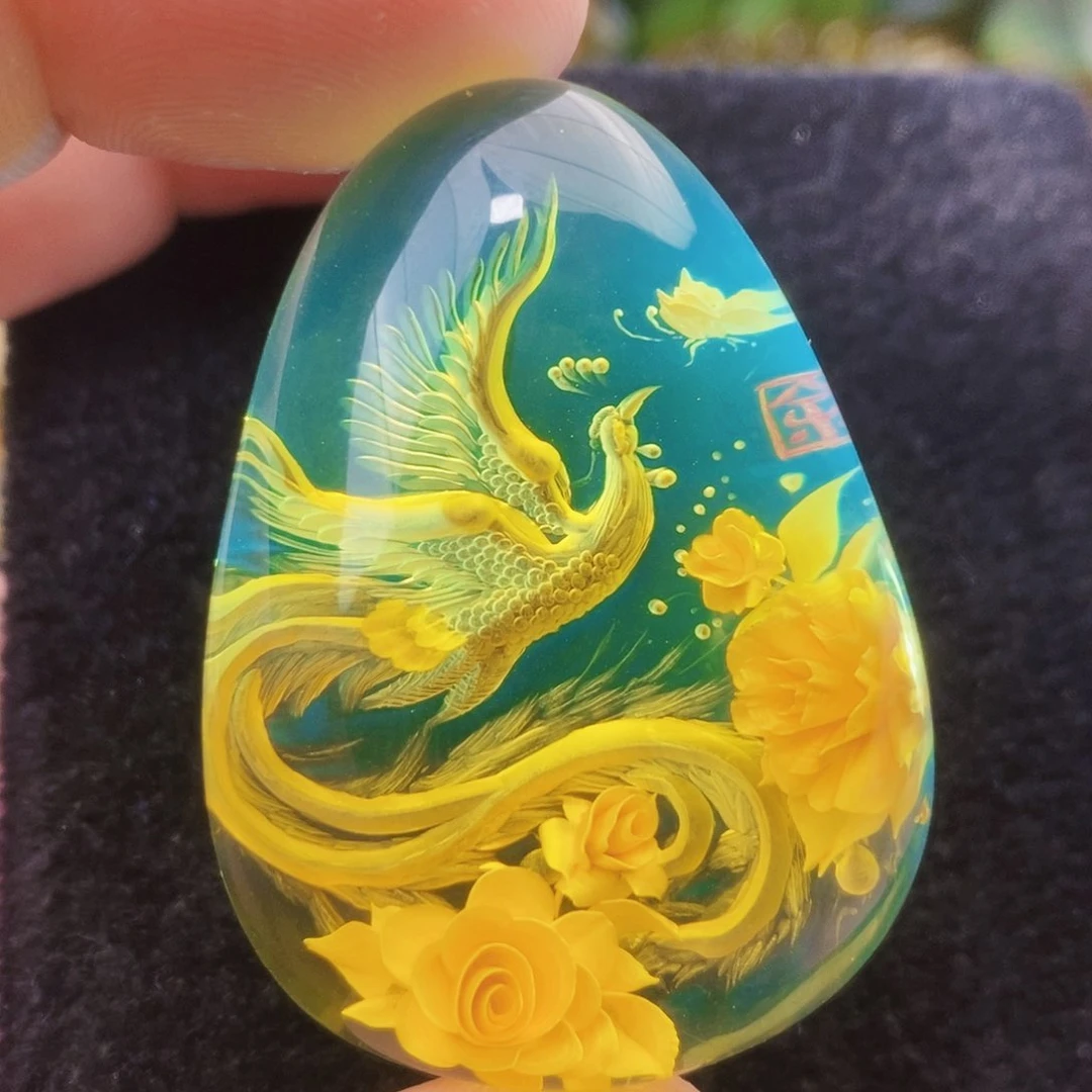 【闪购商品】金珀吊坠(不含链)未镶嵌
