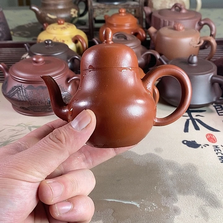 茶壶紫砂紫砂的微瑕