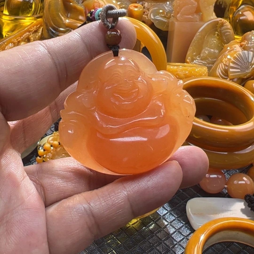 石英质玉未镶嵌颈饰