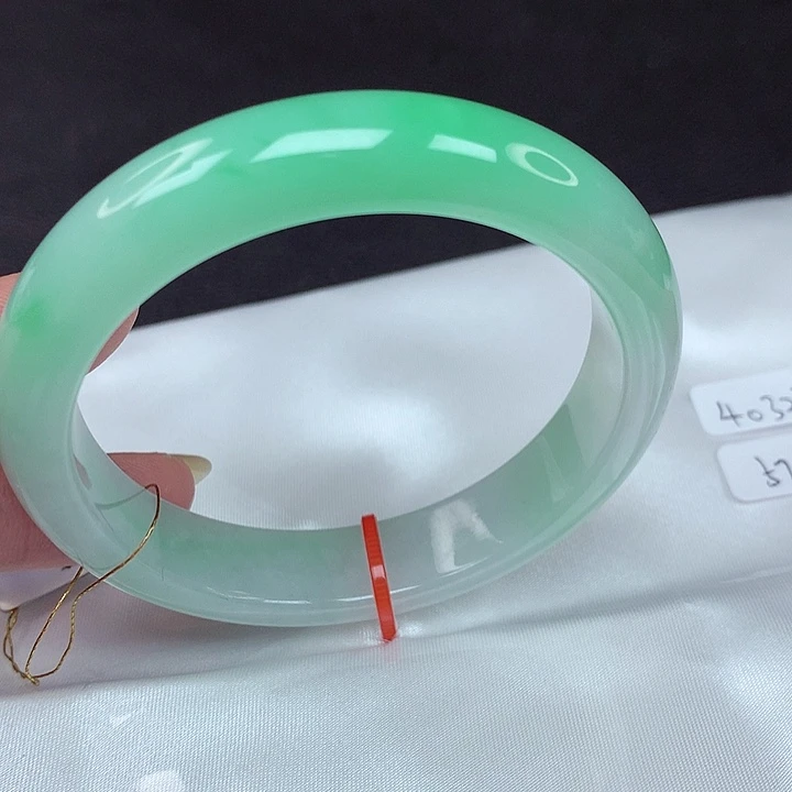 未镶嵌手镯翡翠57圈945