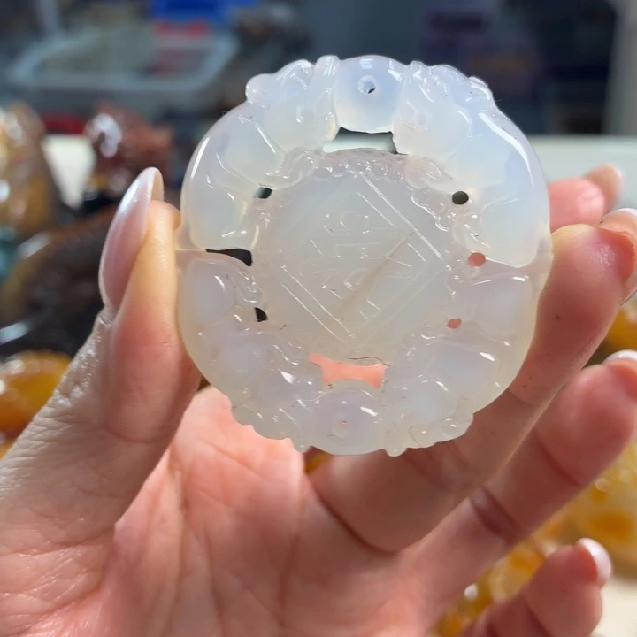 未镶嵌吊坠(不含链)玛瑙/玉髓