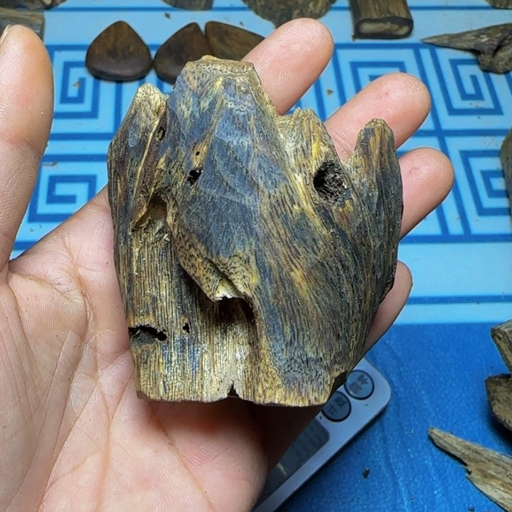 木用****5手工艺雕塑根雕木方板材26克