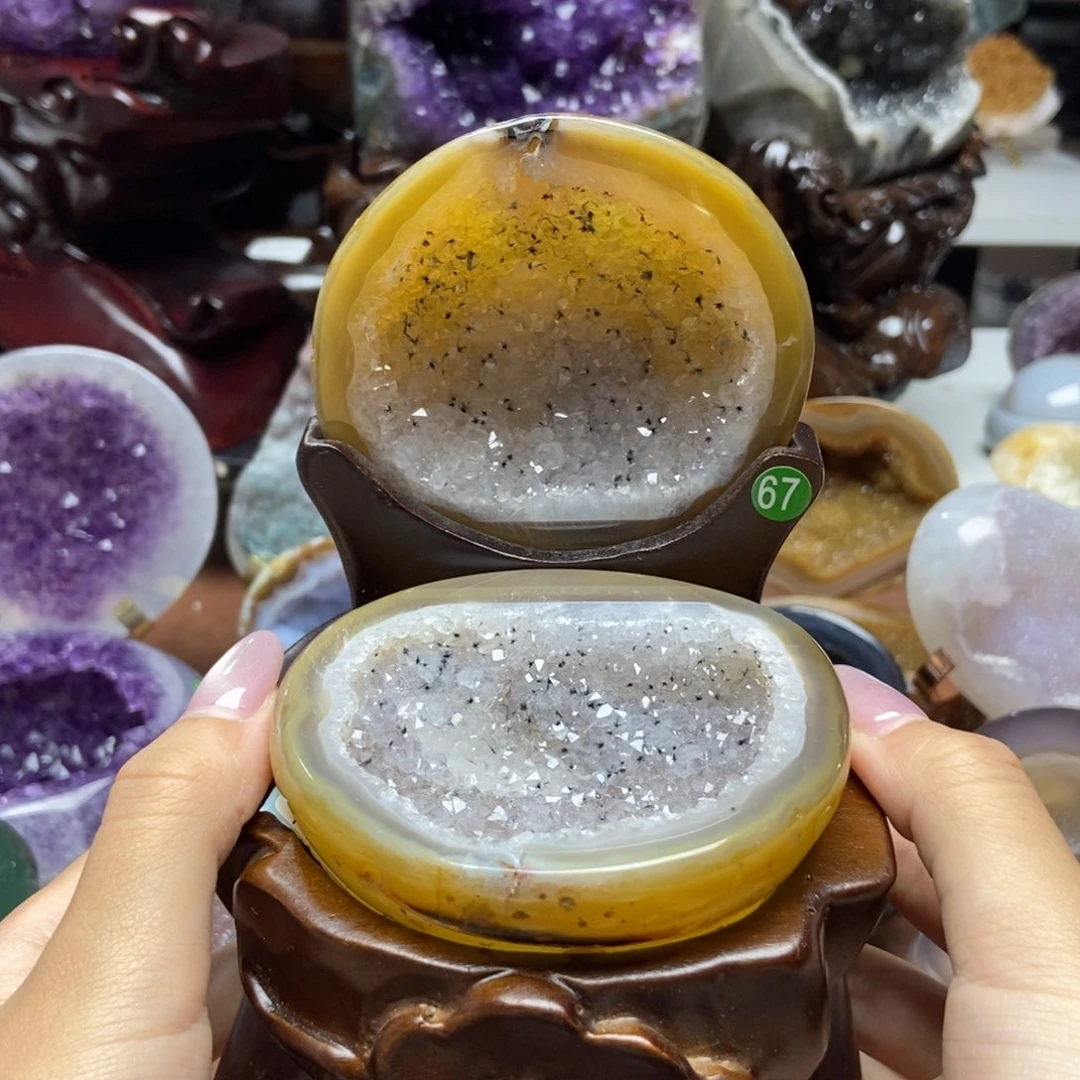 紫晶摆件未镶嵌水晶
