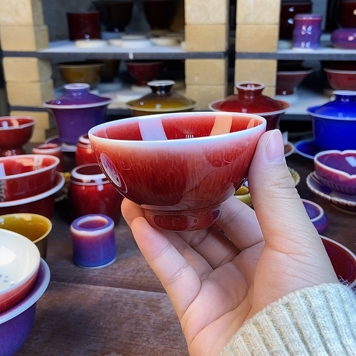 陶瓷景德镇名陶坊原矿郎红