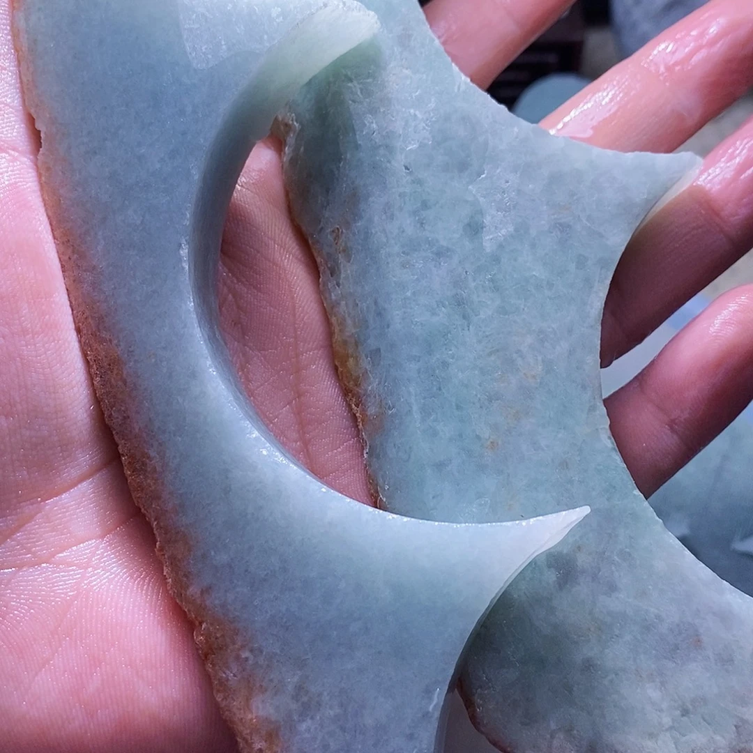 翡翠未镶嵌颈饰888