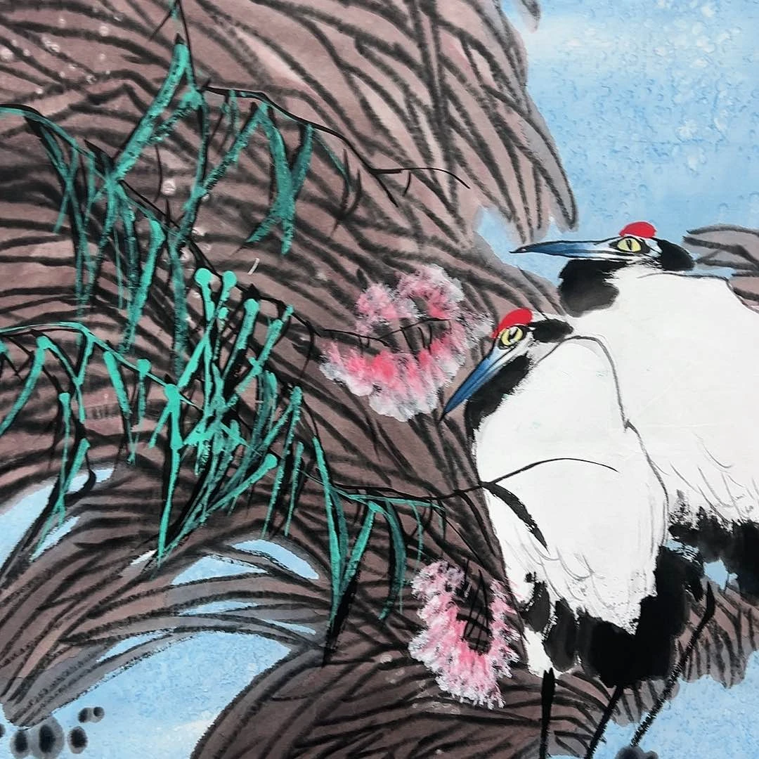 绘画东**联石庆骥作品