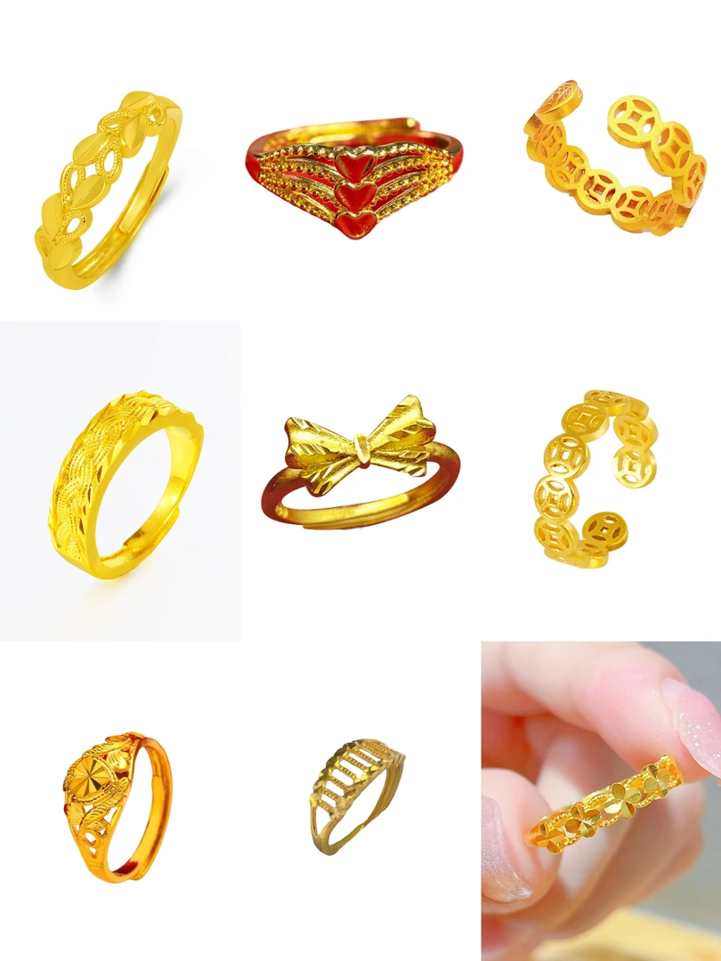 珠美X 精美时尚戒指（B09）拍一单随机发一个款式随机戒指