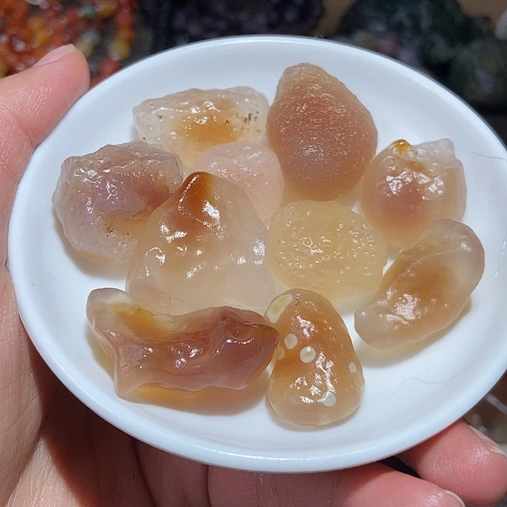 玛瑙/玉髓珠宝半成品合金无*
