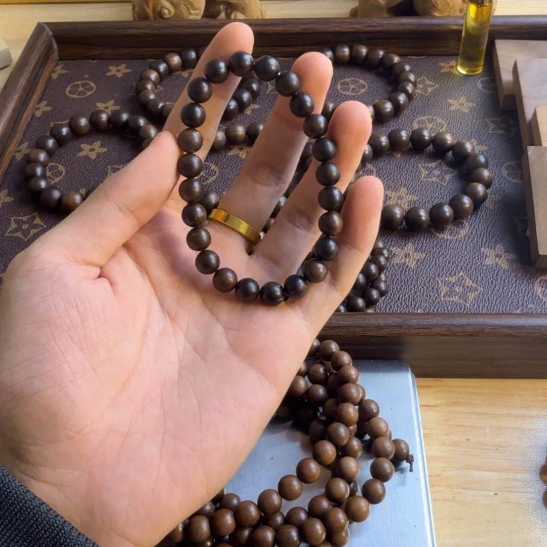 手串/手链檀香木太妃糖系列瑕疵0.8