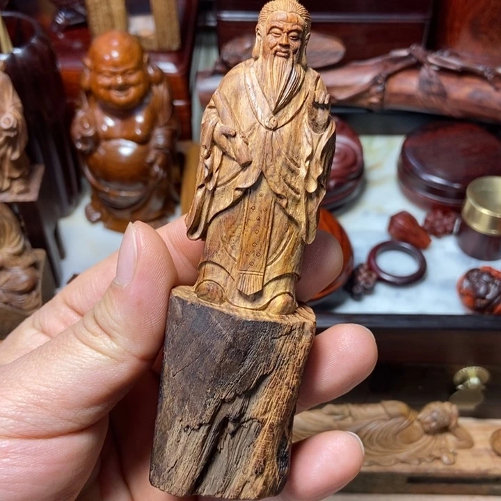 黄花梨/降香黄檀老子一手指天