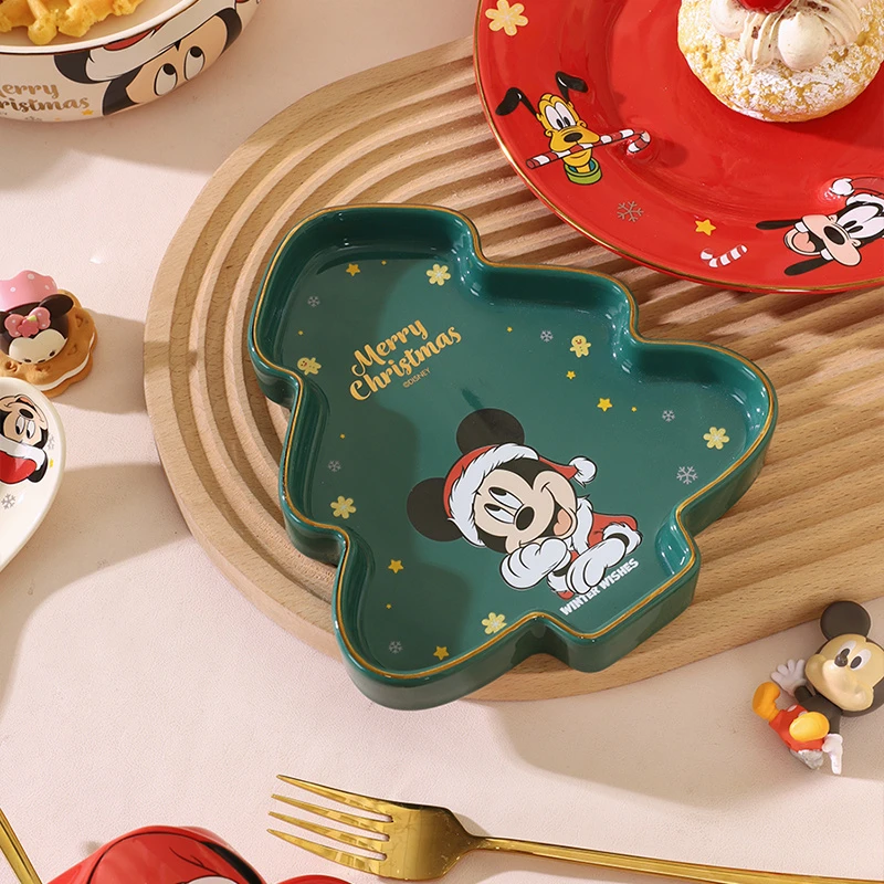 Disney迪士尼圣诞米奇-圣诞树盘-无礼盒