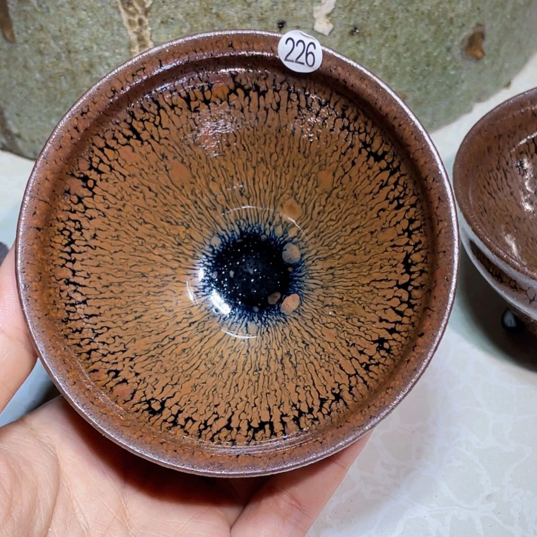茶盏龙窑柴烧建盏226