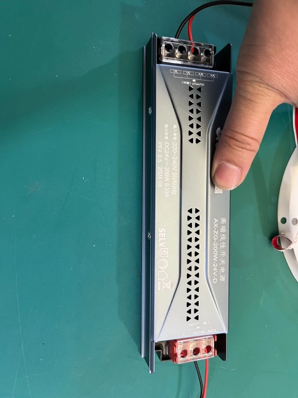 200W瓦开关电源 DC 24V 半灌胶有7成功率 全新带包装