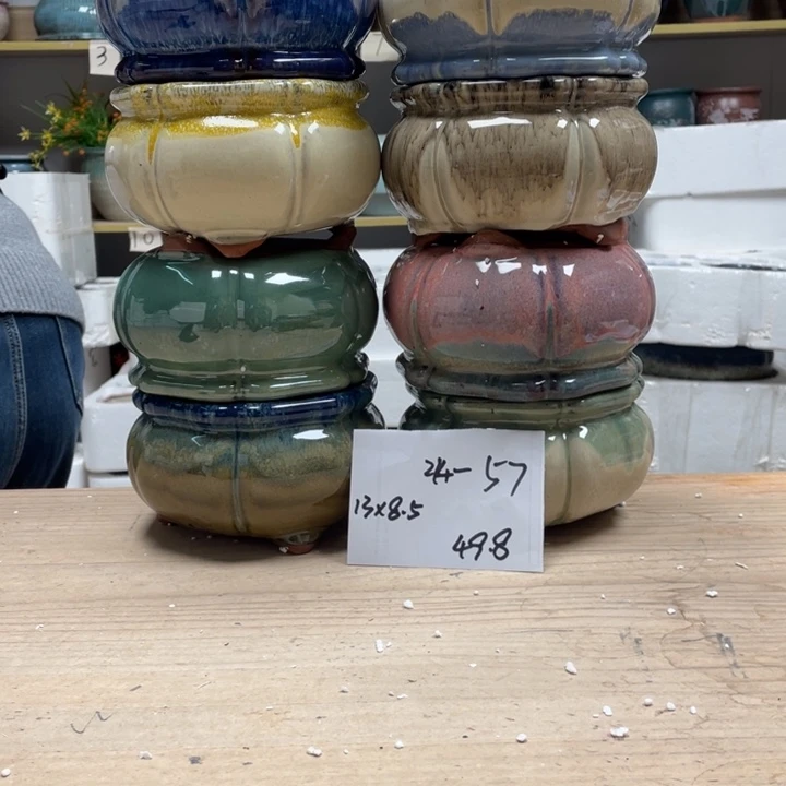 紫砂花盆挥*多肉花盆微瑕57