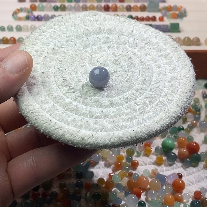 翡翠散珠未镶嵌定制翡翠颗12.2