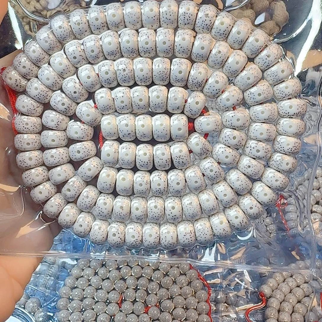 星月菩提吊坠星月菩提12×8mm藏式桶珠