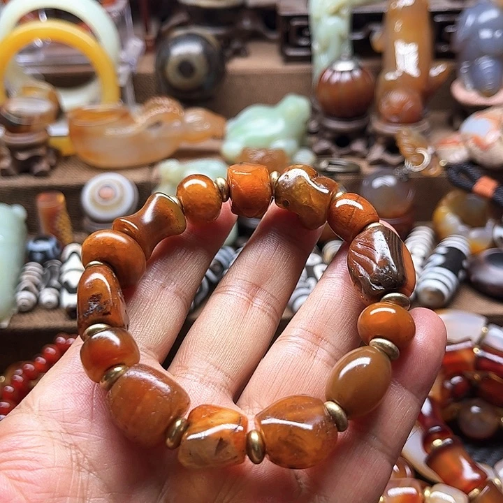 玛瑙/玉髓车挂未镶嵌