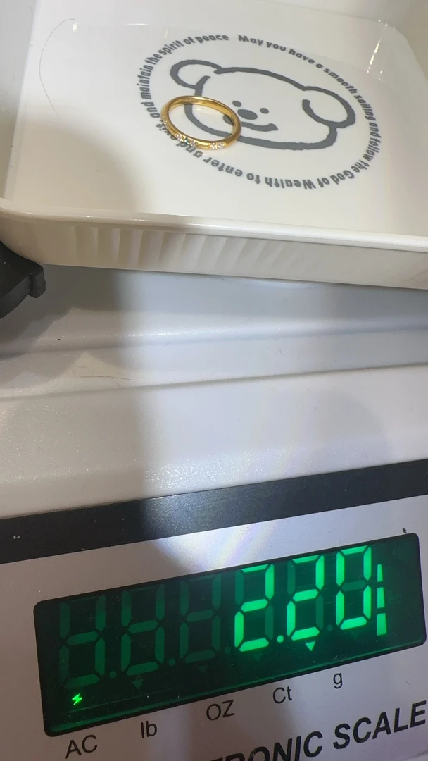 足金精品工艺戒指