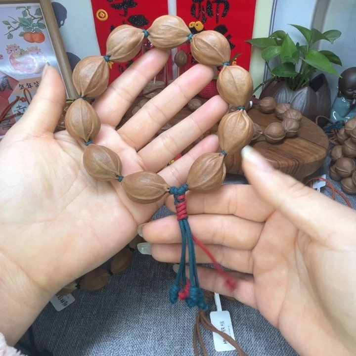 橄榄核手串/手链꧁****梅林铁核四花
