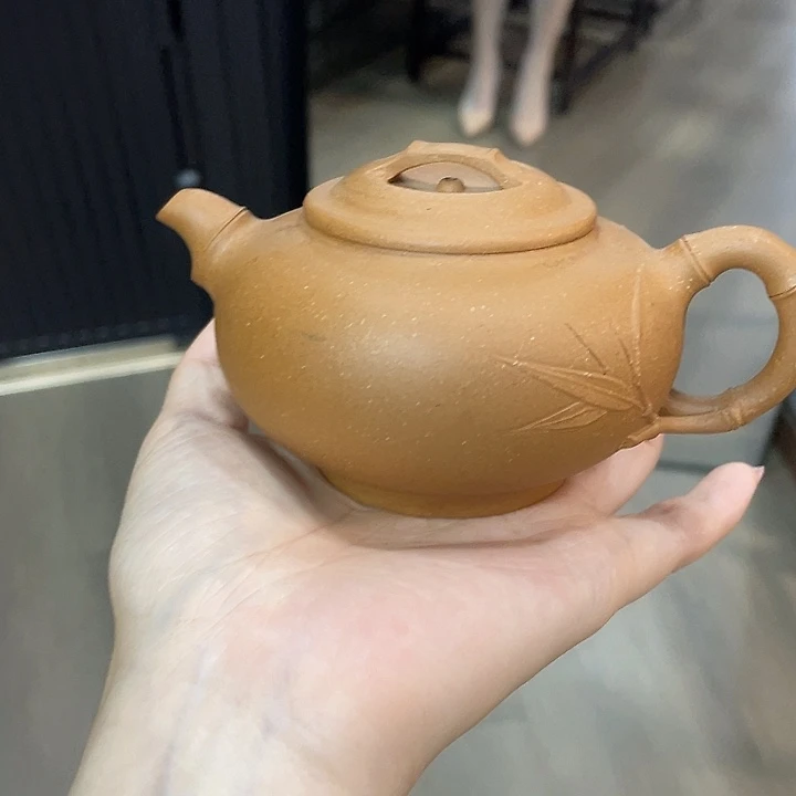 茶壶紫砂全手工打造