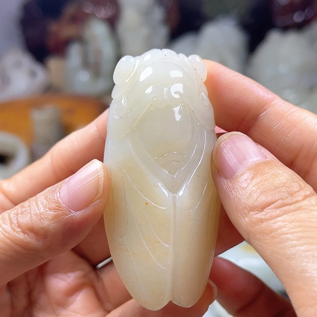 和田玉（糖玉）未镶嵌挂件