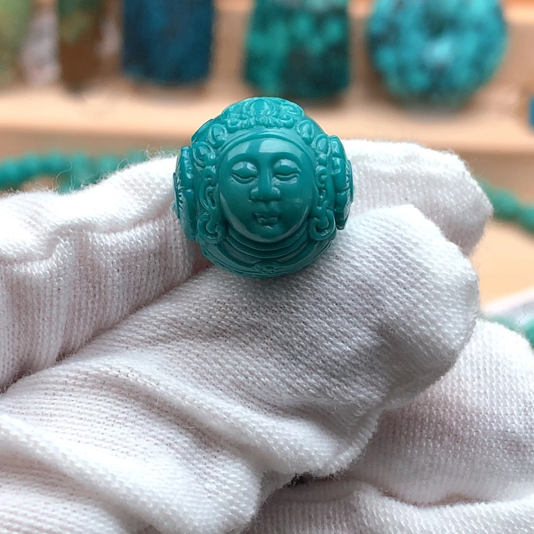 未镶嵌绿松石配饰寻*@