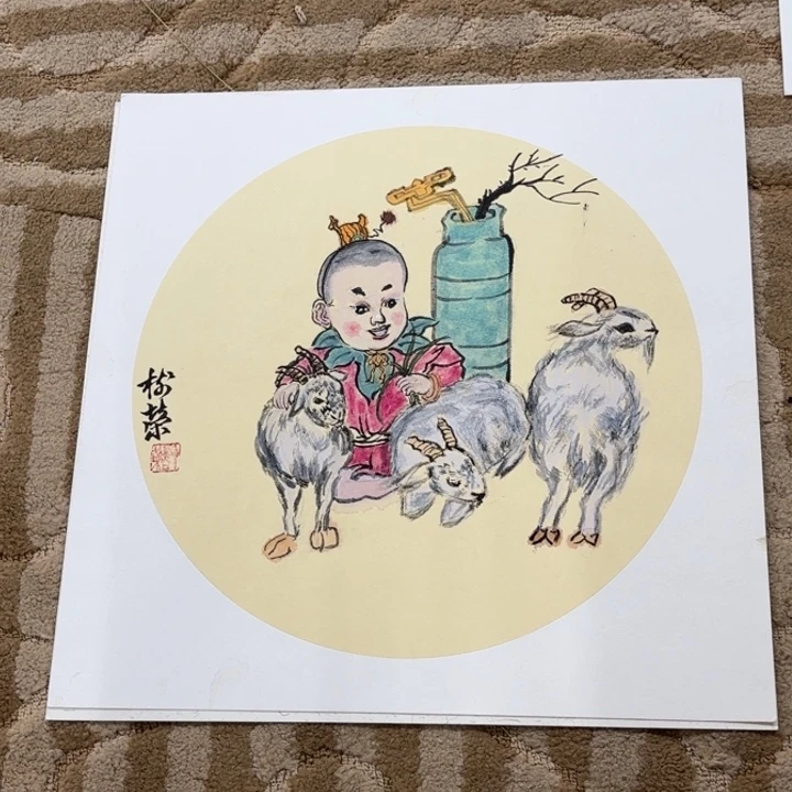 国画花鸟等多种鸟类和动物